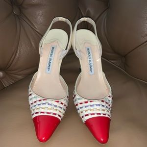 Manolo Blahnik Carolyne Slingback Pumps